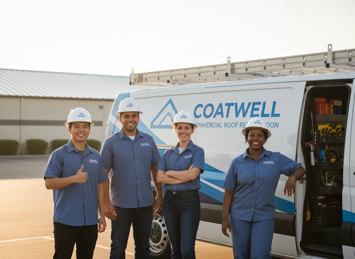 Commercial roof coating company in Spencer, TN